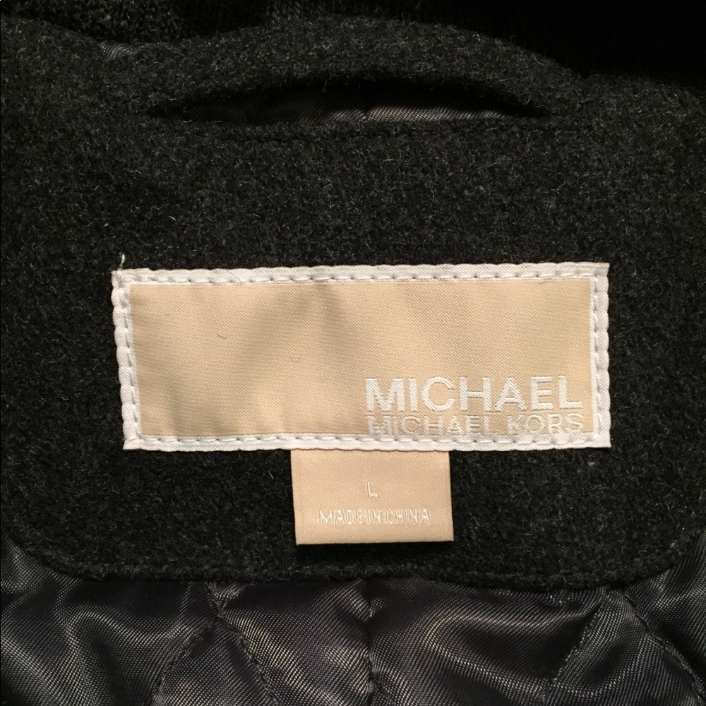 NWT Mens Michael Kors Mens Charcoal Peacoat - Picture 3 of 5